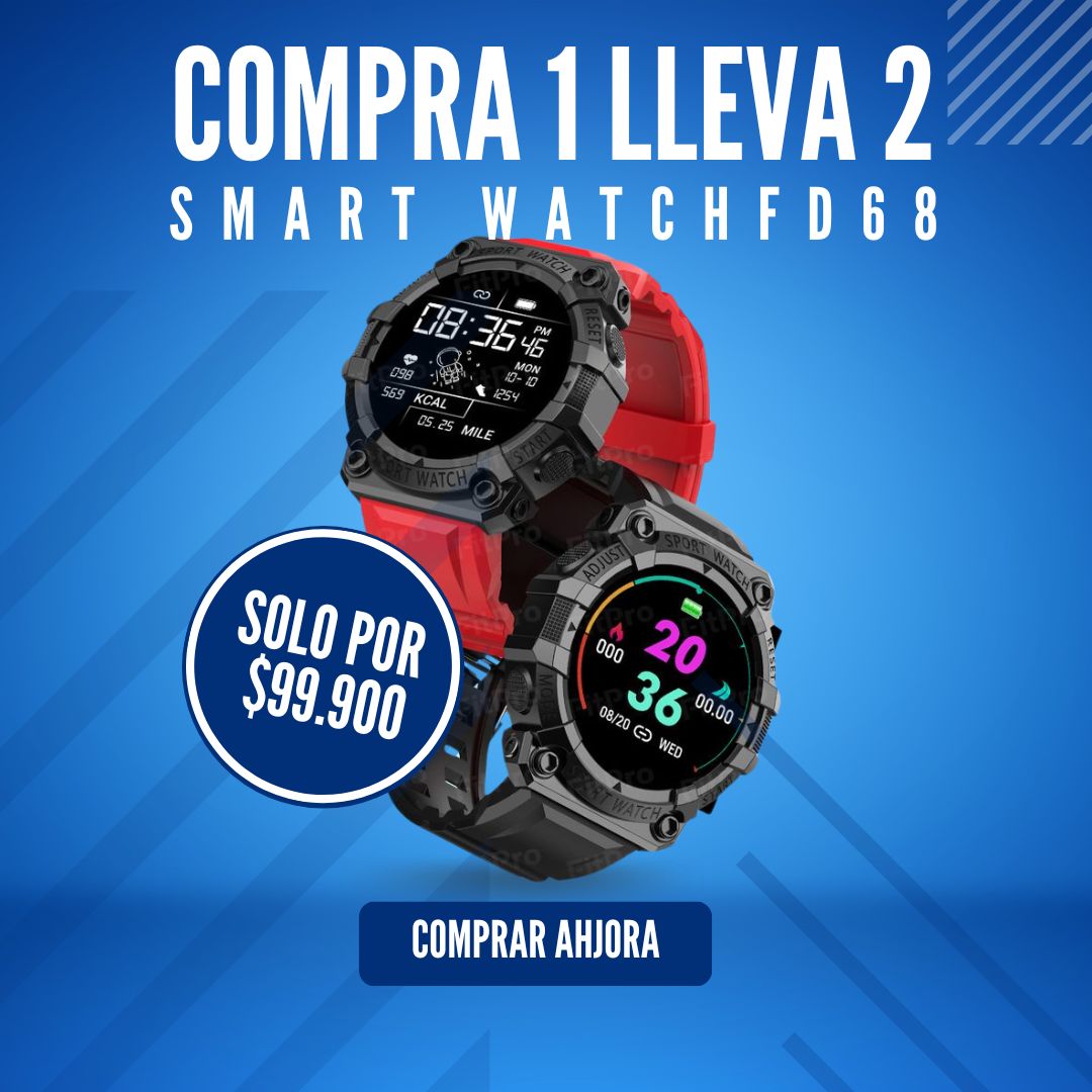 Reloj Inteligente Smartwatch Fd68